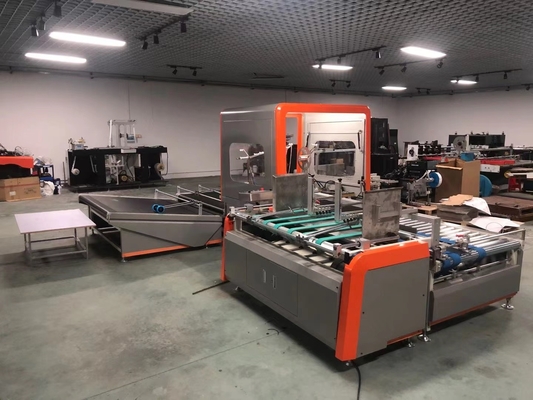 Dwustronna taśma dwustronna z 6 paskami 250 mm × 250 mm Automatyczna maszyna do klejenia