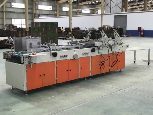 Maszyna do klejenia kartonów 300g / M2 Napędzana elektrycznie w kolorze pomarańczowym do pudła z tektury falistej