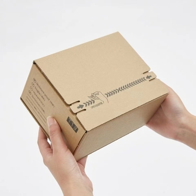 Zipper Boxes Machine Amazon Boxes / Color Polar Grey Orange